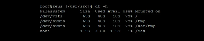 Disk Usage