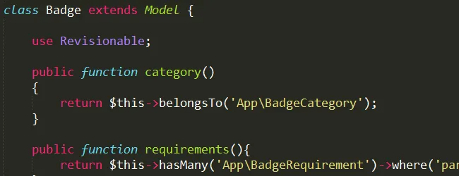 Laravel Code