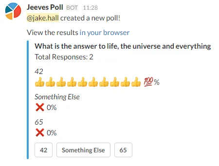 Poll Sample
